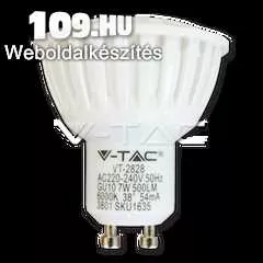V-TAC Led lámpa GU10 7W LED 4500K